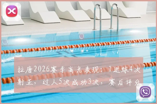 拉唐2026赛季高光表现:1进球4次射正,过人5次成功3次,赛后评分8.2分详解